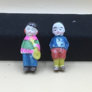 Frozen Charlotte/Penny Dolls - Oriental Pair