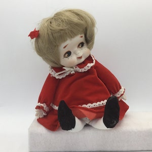 Vintage Enesco Doll Music Box - Taiwan