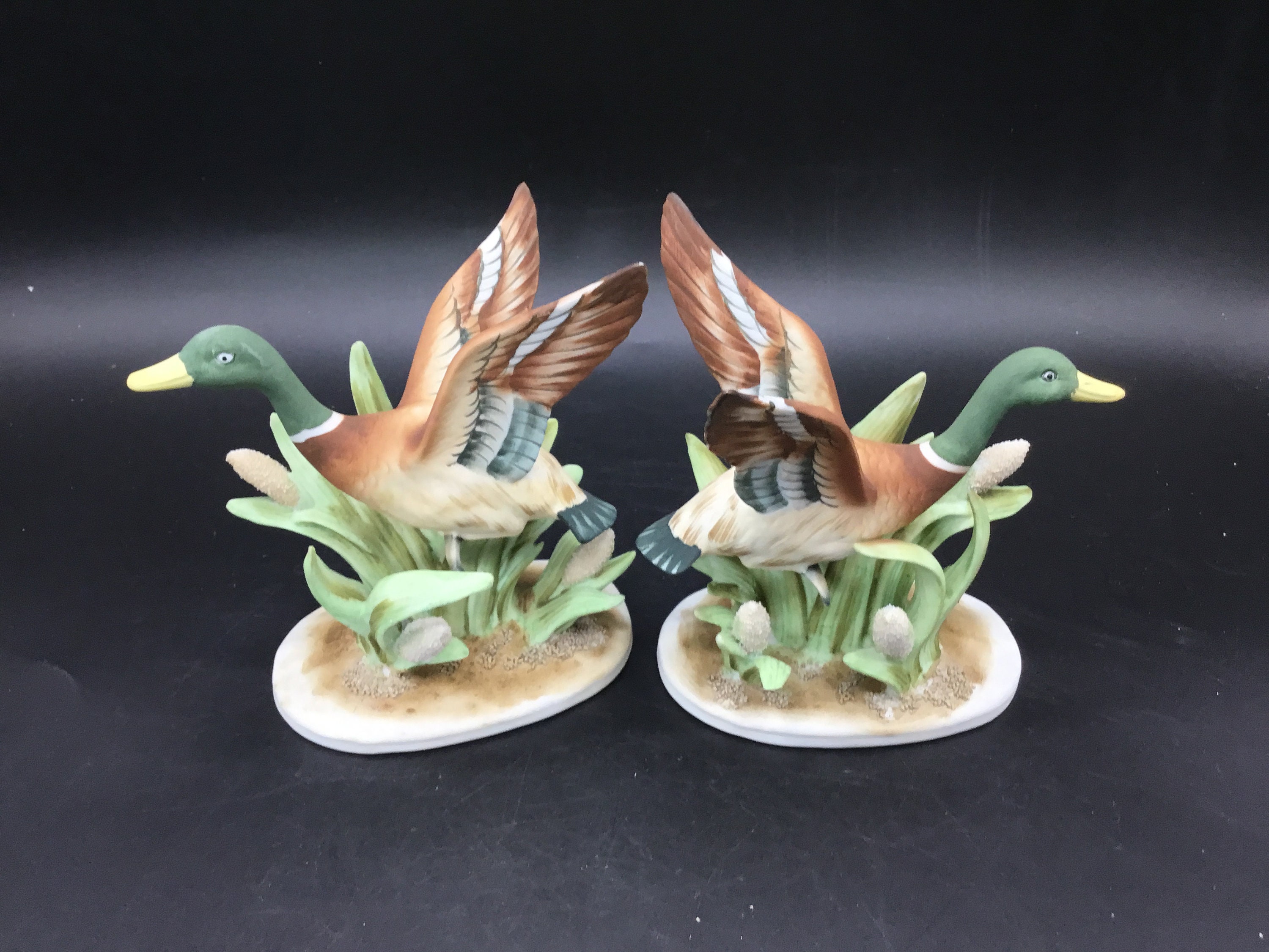Gorgeous Lefton Duck Figurines - KW618 - Pair - Japan - Etsy