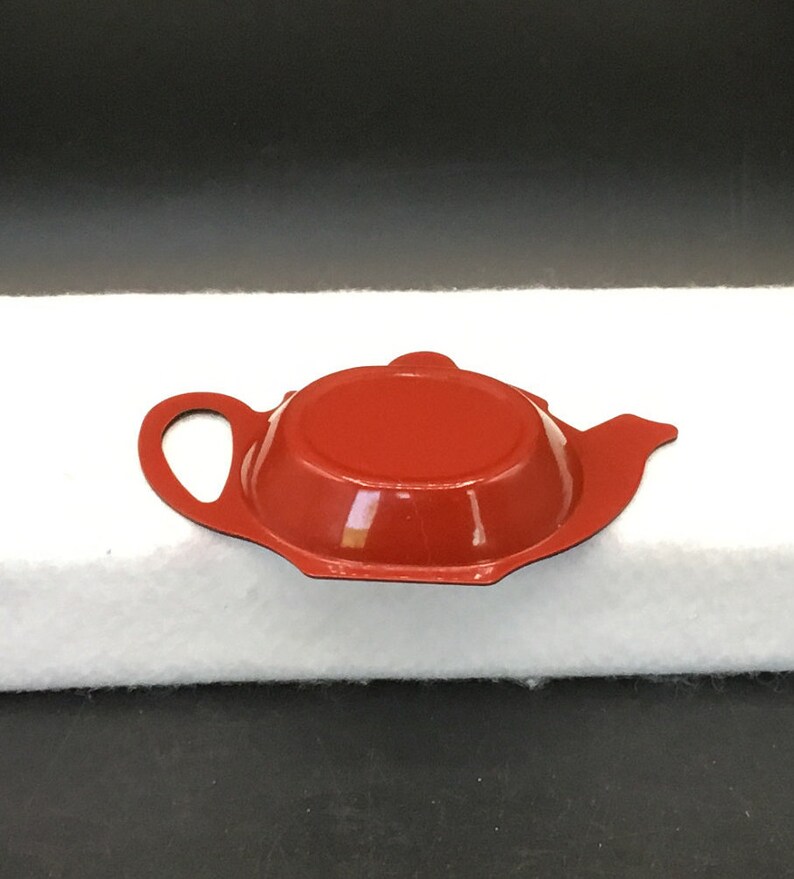 Vintage Metal Tea Bag Holders Pair Etsy