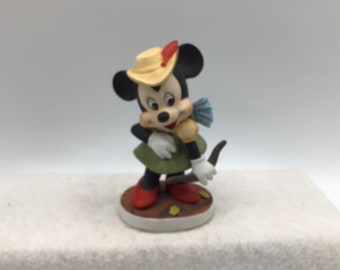 Cowboy Mickey Mouse Figurine- Disney Productions
