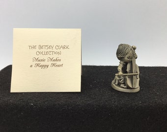 Girl's Room Decor. 1980 Limited Edition Pewter Made in USA Little Girl with Doll in Buggy Hallmark Pewter Plate Little Gallery