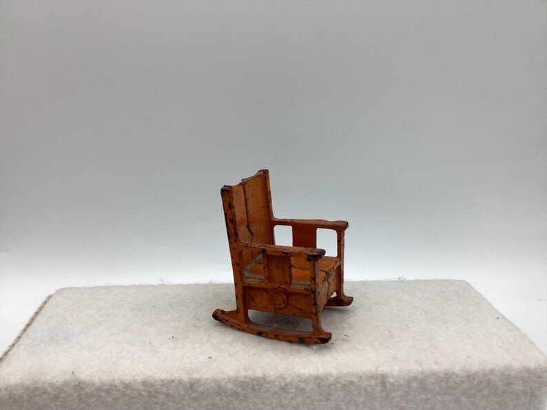 Toy Size Rocking Chair Cast Iron Toy Rocker - Etsy