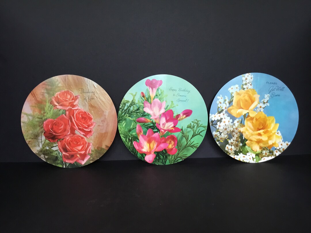 Vintage Box of All Occasion Cards Etsy