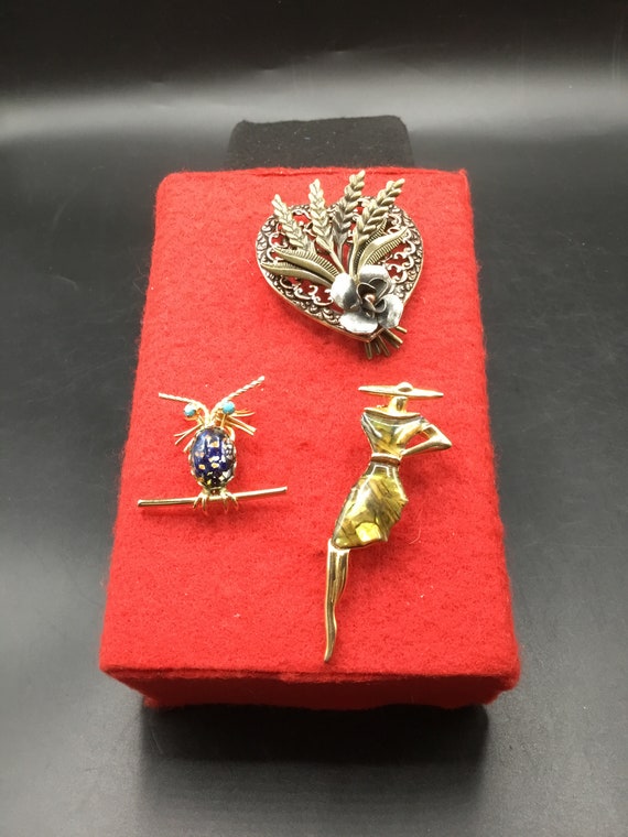 Unique Vintage Brooches/Pins Choose A B C Gem