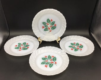 Set 4 Termocrisa Luncheon Plates