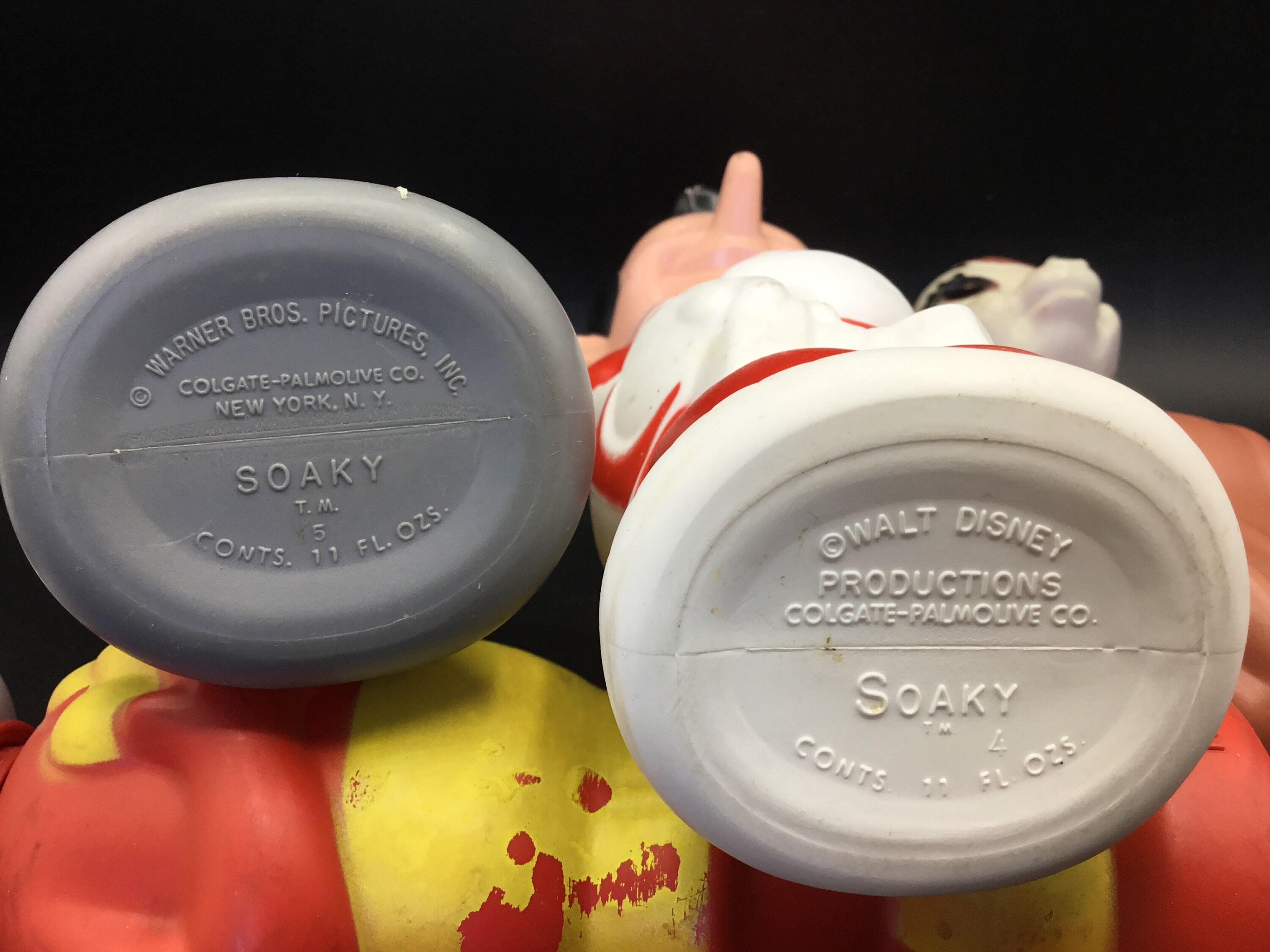 Colgate- Palmolive Soaky Bottles - 1960's - Etsy