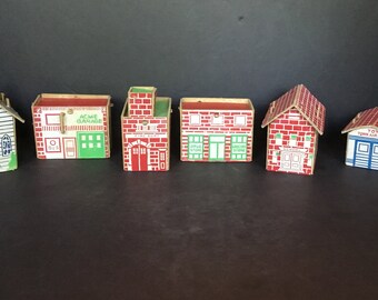 Built Rite Cardboard Village - 11 pieces
