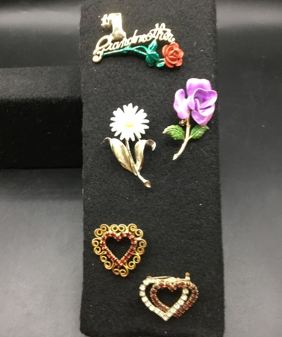 vintage Brooches - Choose A B C D E