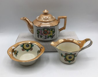 Vintage Noritake Tea Set - Etsy