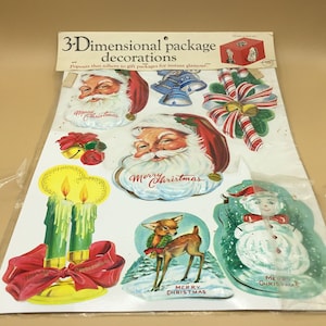 Vintage 3D Package or Home Decorations   RC