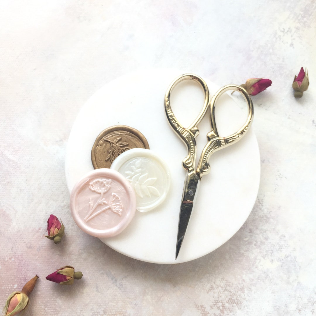 Gold Scissors for Flat Lay Styling Kit, Flat Lay Props, Wedding