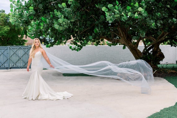 champagne wedding cape