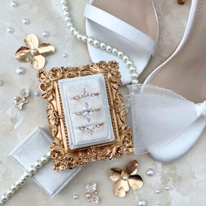 Wedding Styling-Props Pearls for Flatlay Detail, Lay-Flat Styling-Kit for VintageWedding, Flat Lay Accessories for Product Photography image 2