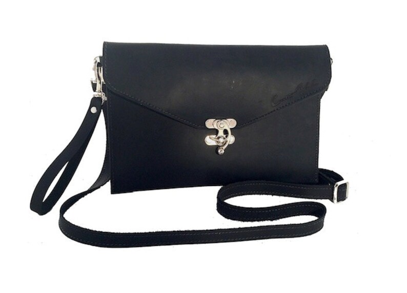 wristlet with crossbody strap