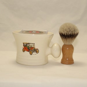 Vintage Car Shaving Mug image 4