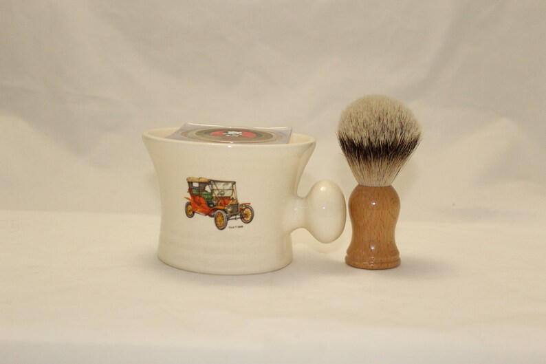 Vintage Car Shaving Mug image 4