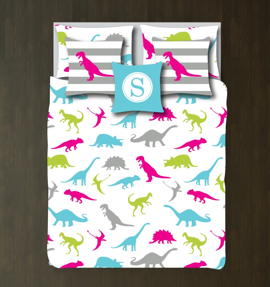 Custom Dinosaur Bedding Bedding SetCustom Duvet Etsy