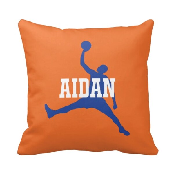 Basketball Pillow Etsy
