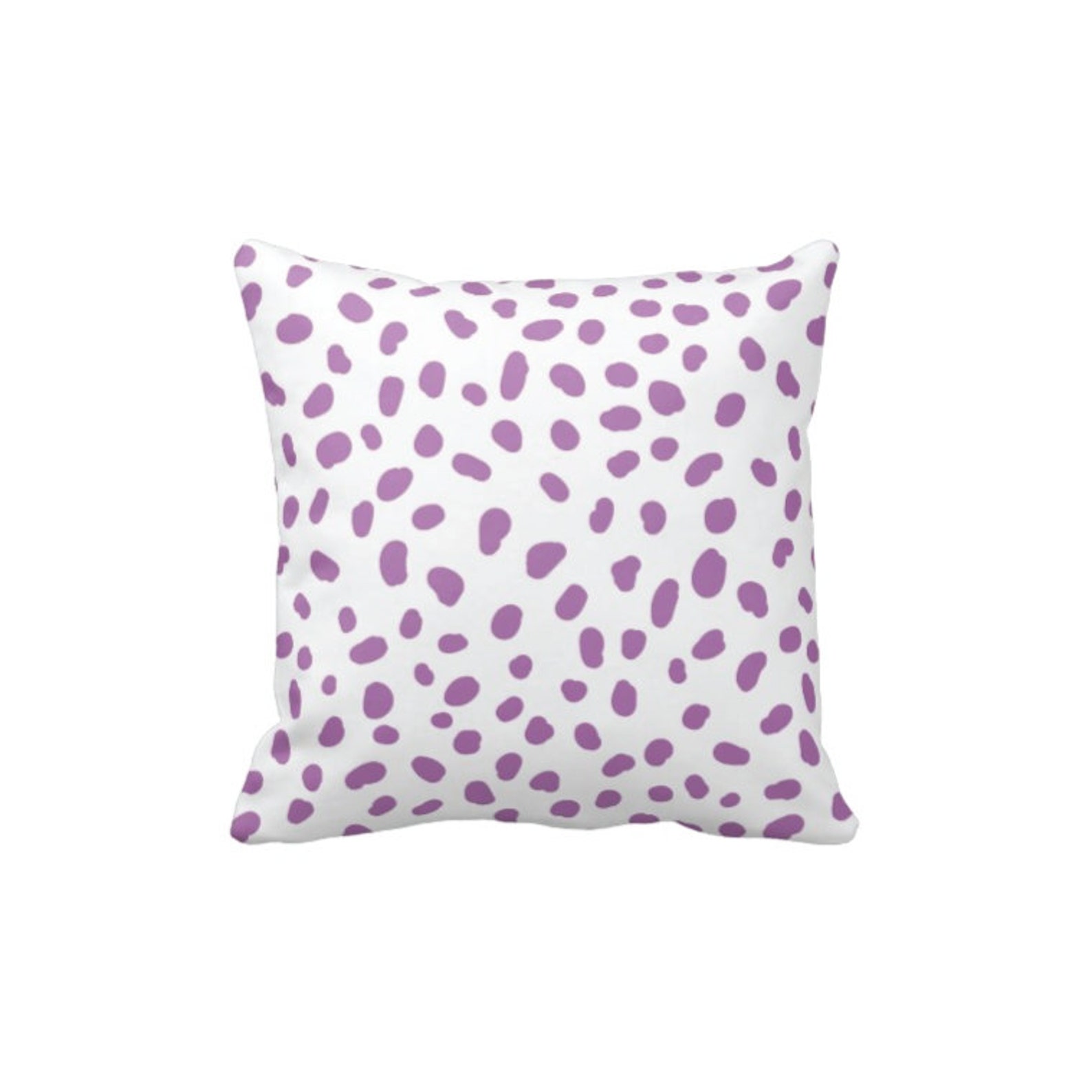 Spotted Throw Pillow Cover & Insertdalmatian Printhoney Gold Etsy