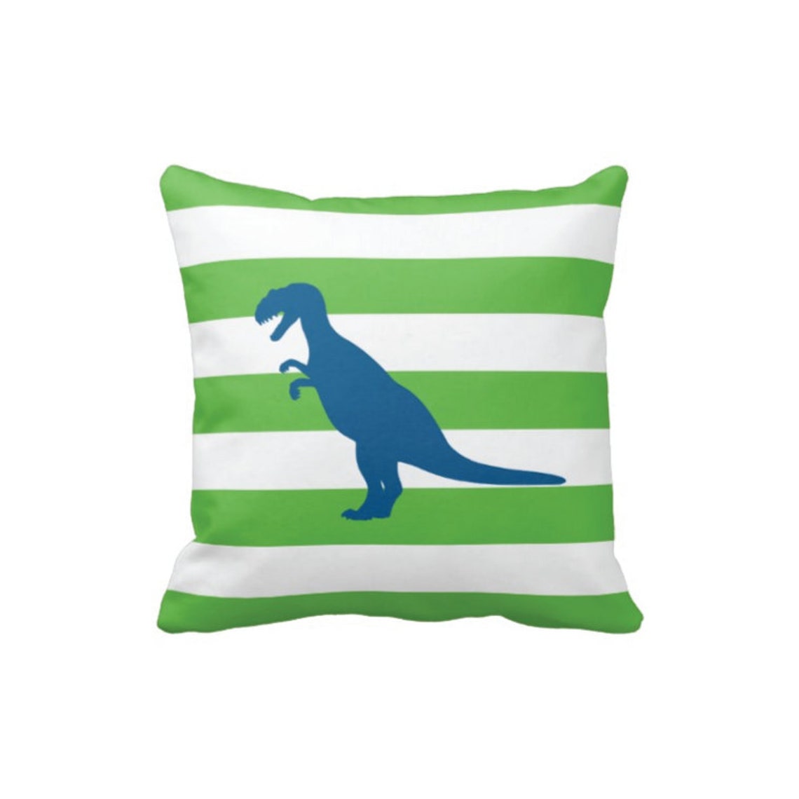 Custom Striped Dinosaur Throw Pillow & Covergrey Hot Etsy