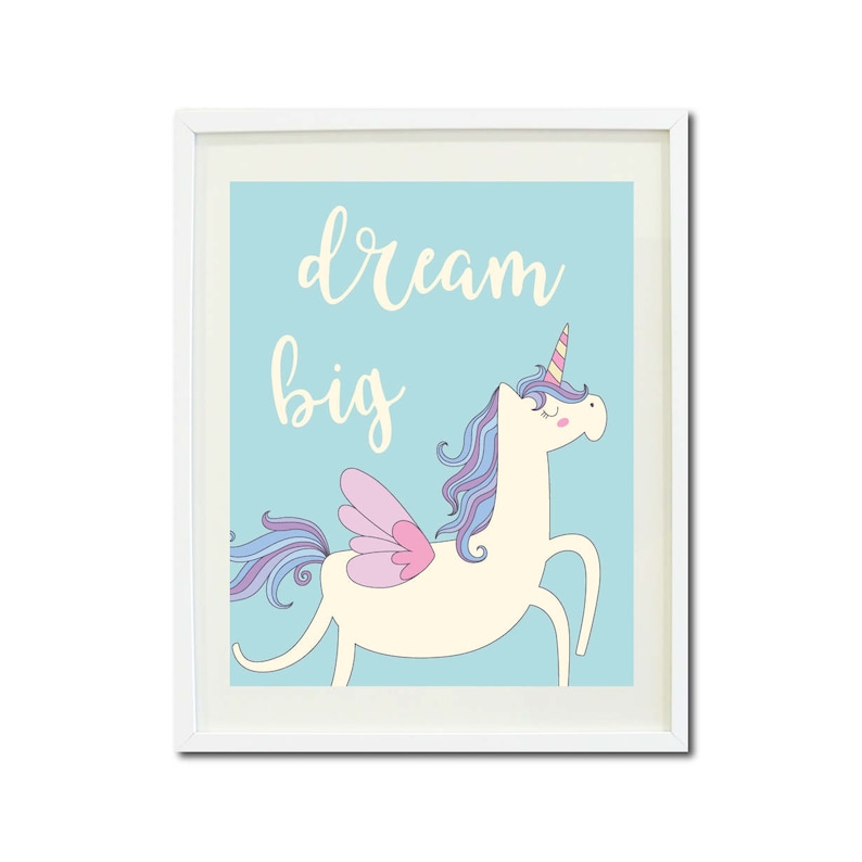 Personalised Always Be Yourself Unless Unicorn Art Print Poster A1 A2 A3 A4 A5