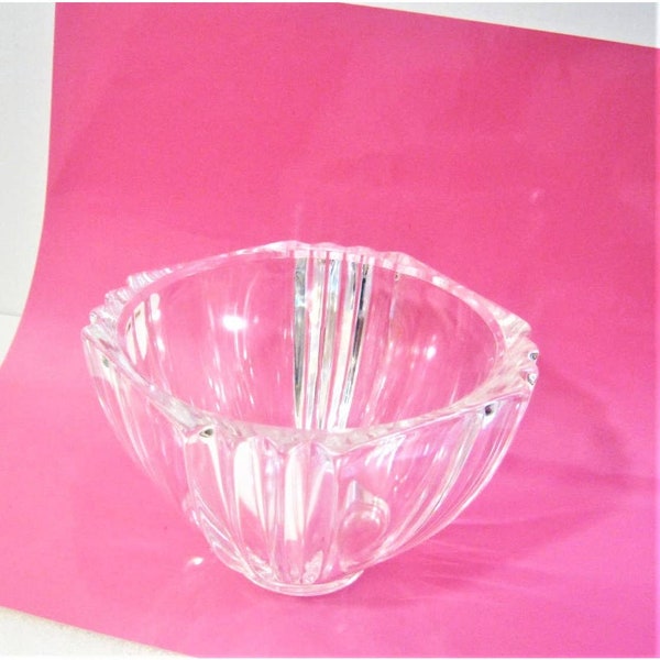 Lead Crystal Bowl Etsy