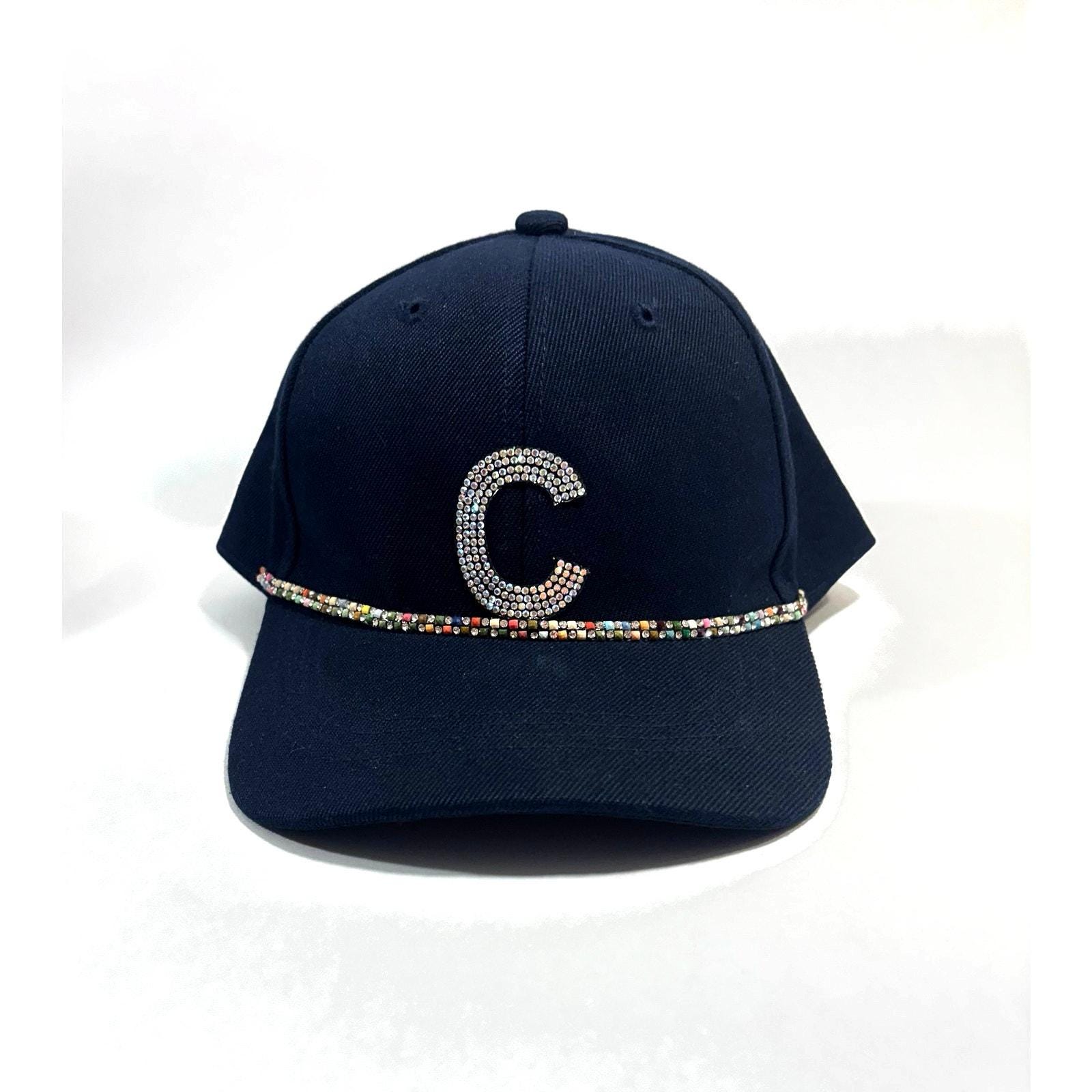 Blue Cap With Letter C