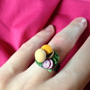 Summer Cookout Cheeseburger with Fixings Ring