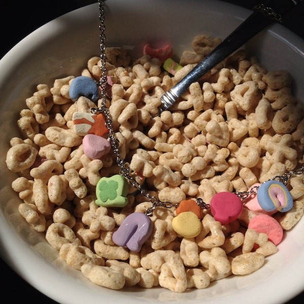 Lucky Marshmallow Charm Necklace