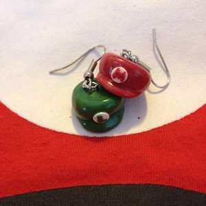 Mario & Luigi Hat Earrings