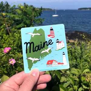 Coast of Maine Sticker
