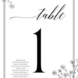 Wedding Seating Plan, name tags, place tags, download, editable artwork, guest list seating chart