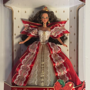 Rare 10th Anniversary Happy Holidays Special Edition 1997 Barbie Doll NEW in Box