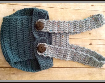 PATTERN ONLY...Adrian Diaper Cover with Suspenders Pattern