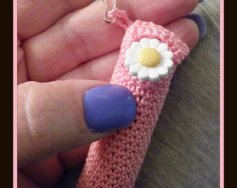 PATTERN ONLY...Crochet Chapstick Cozy Pattern