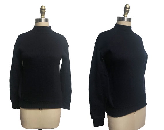 Vintage 1960s Navy Military Men Sweater - Vietnam