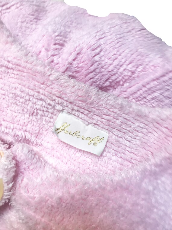 terry cloth bed jacket