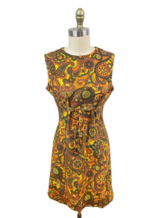 新品★DRESS HIPPY★PAISLEY HENRY T MUSTARD T-Tahari Paisley Midi Dress – Elie Tahari