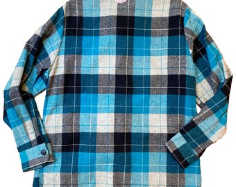 RARE Vintage 1950s Mens J.C. Penney's Plaid 49er Shirt Jacket