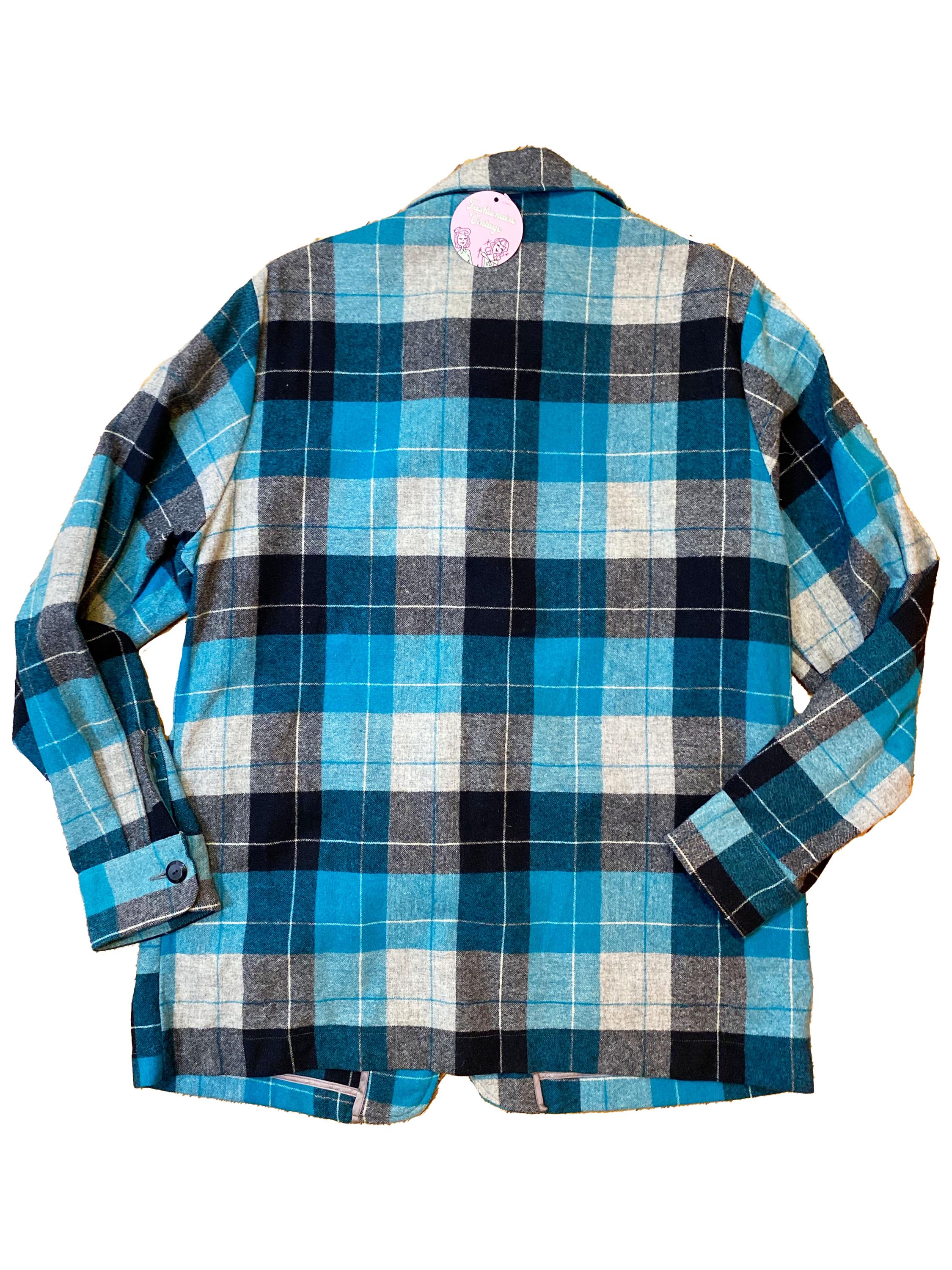 50s PENNEY'S ジャケット　チェック柄　40 dan4Z様用 RARE Vintage 1950s Mens J.C. Penney's Plaid 49er Shirt Jacket