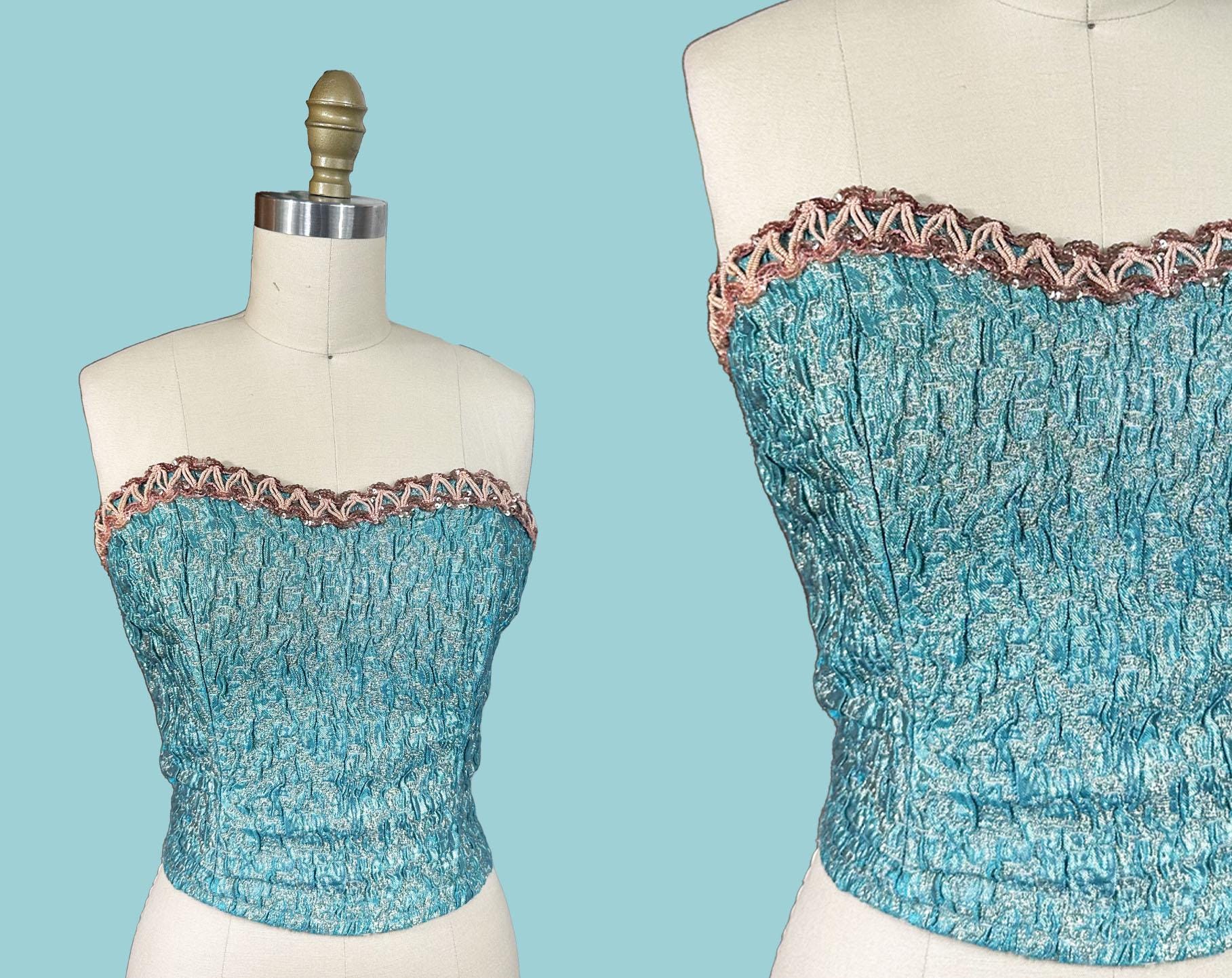 Vintage 50s Beaded Top Women - Etsy - Page 4