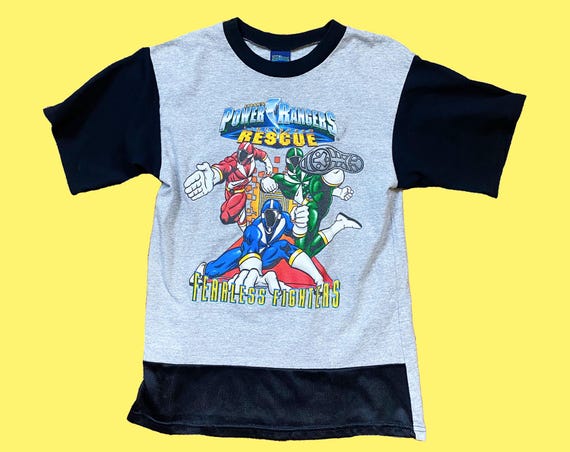 T-shirt Officiel Power Rangers Megaforce Saban - Homme Taille L Neuf étiquettes