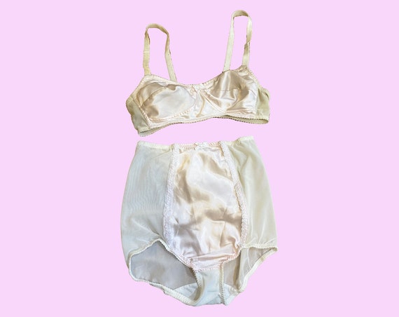 Vintage 1940s 1950s Inspired Lingerie Set - Vixen… - image 1