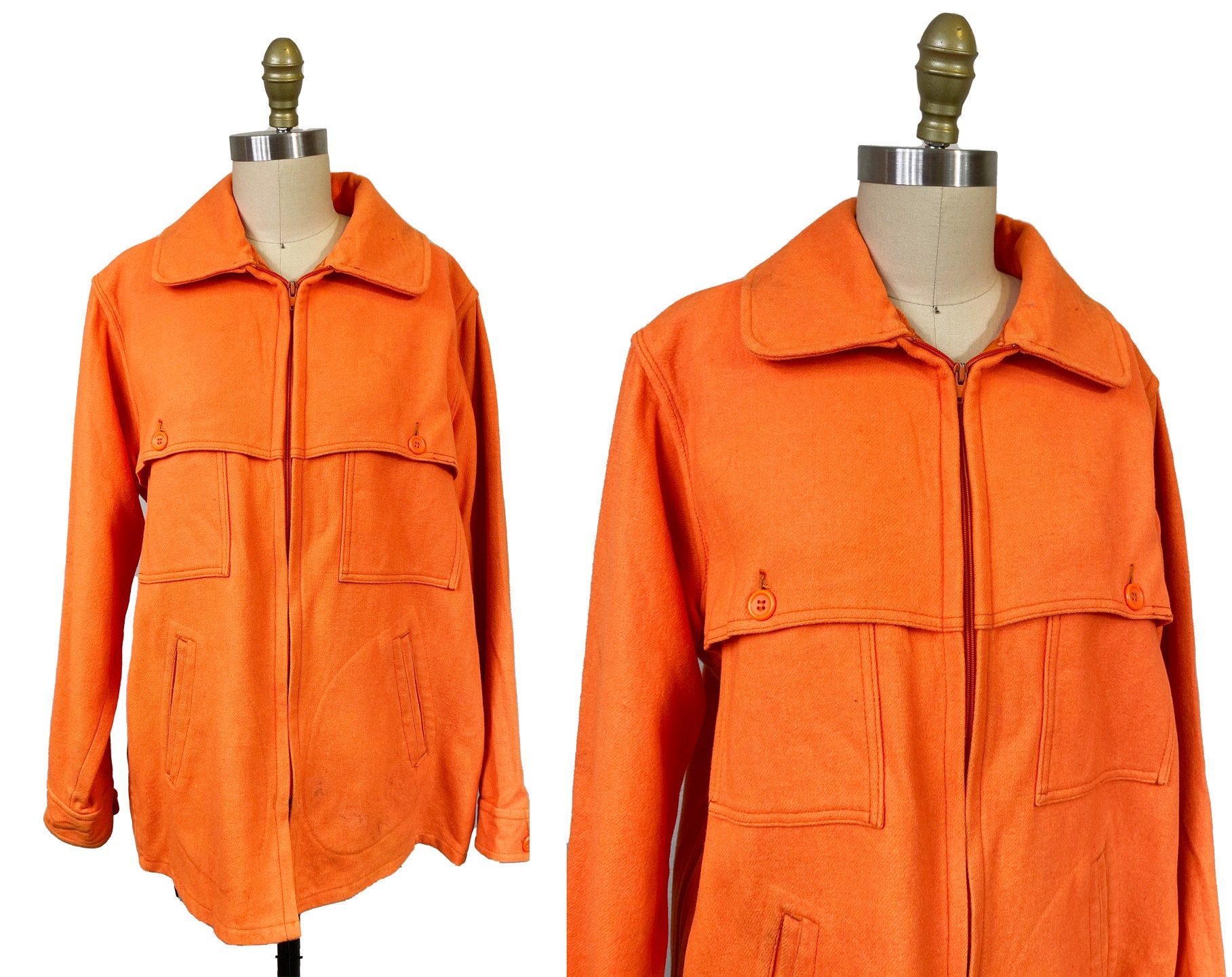 Hunter Orange Jacket Etsy Ireland