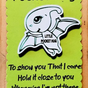 Pocket HUG DINOS A small gift for those you care about so they know your thinking about them where ever they go image 3