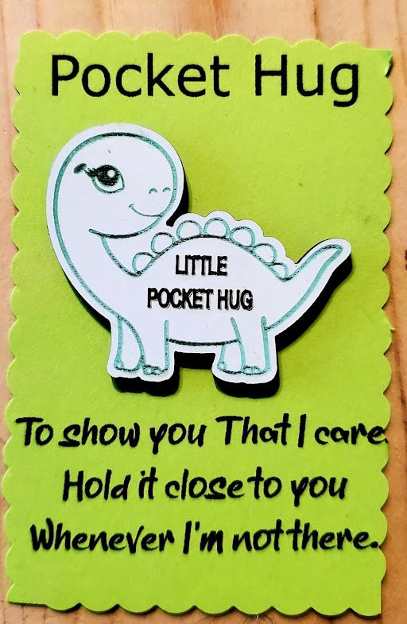 Pocket HUG DINOS A small gift for those you care about so they know your thinking about them where ever they go image 8