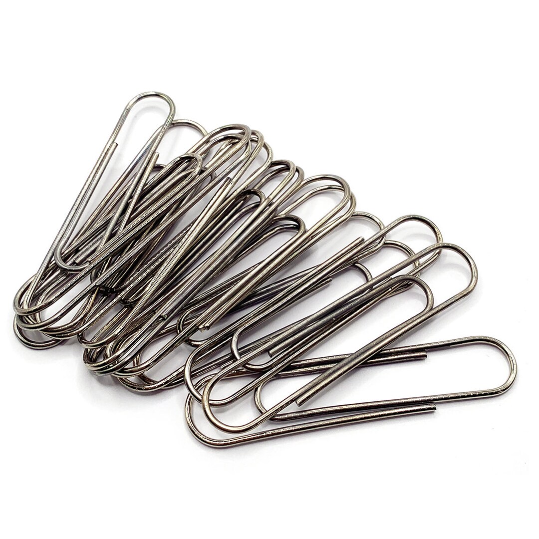 15 Giant Paper Clips Extra Large Paper Clips Large Paper Etsy