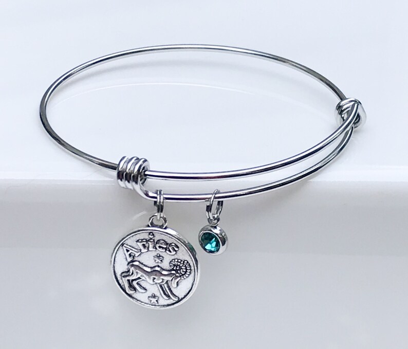 Zodiac Charm Bracelet Your Choice of Astrology Sign and Etsy