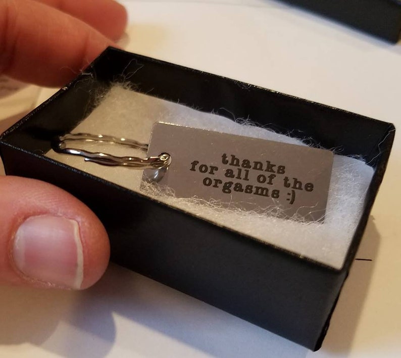 Custom Keychain Engraved Stainless Steel - Personalized Gift for Him or Her image 8